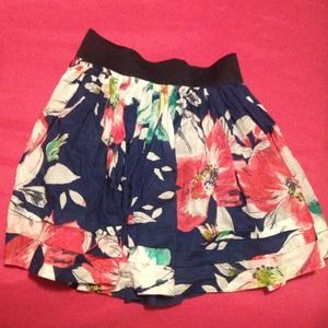 Abercrombie & Fitch floral skirt