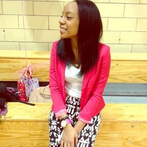 Hot pink blazer