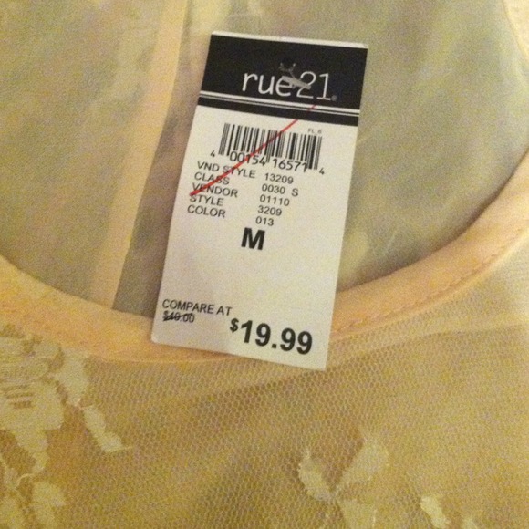 Lace Rue 21 Tank Top - Picture 4 of 4