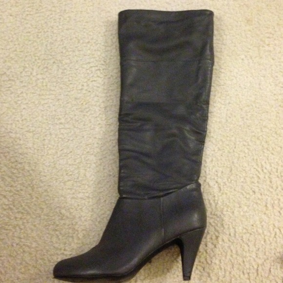 Gray boots 8