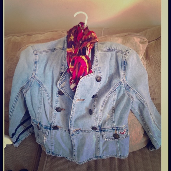 🚫❌SOLD❌🚫Hollister denim jacket.👌👍👌