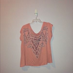 Forever 21 butterfly back top