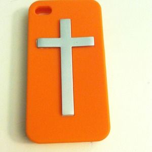 Iphone 4/4s case (cross design)💕