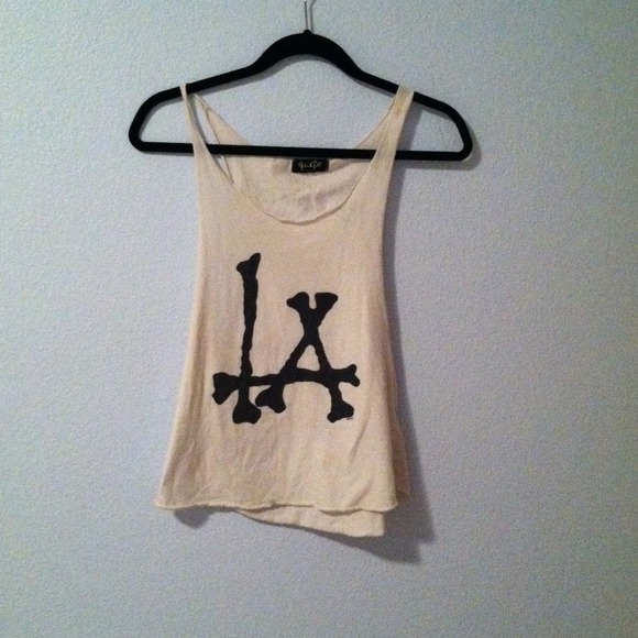Brandy Melville LA Bones Tank