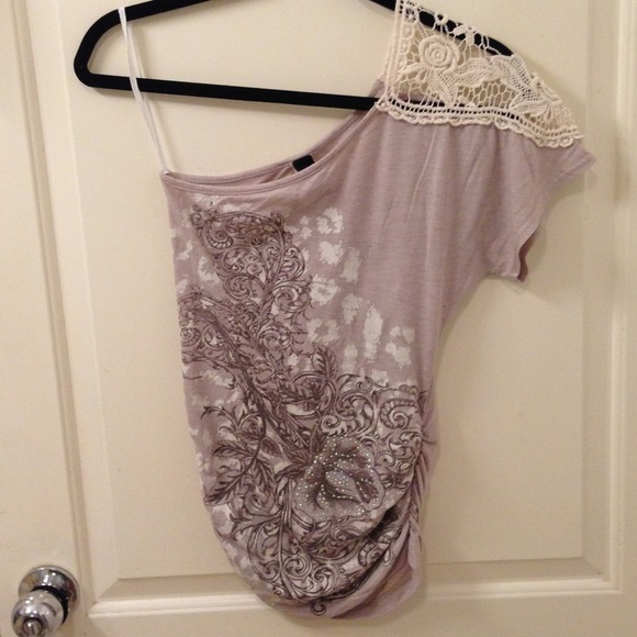 Windsor one shoulder top - Picture 2 of 3