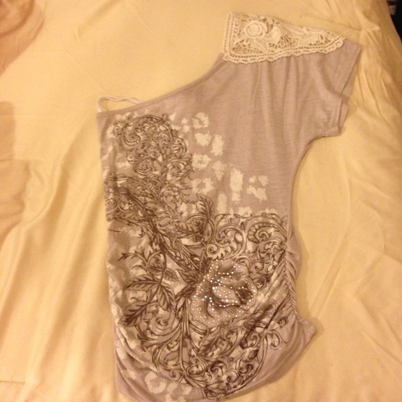 Windsor one shoulder top - Picture 3 of 3