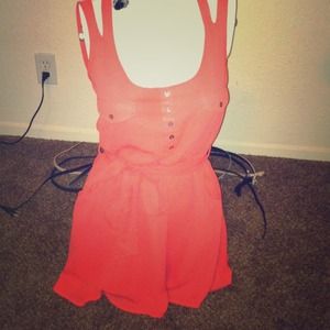 Coral Dress