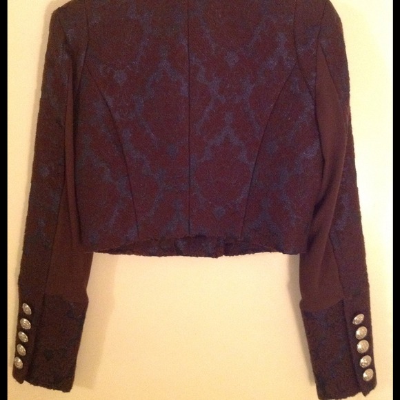 BEBE BLAZER-ONLY WORN ONCE!! VERY UNIQUE!!! - Picture 2 of 3
