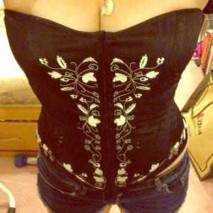 Charlotte Russe corset top