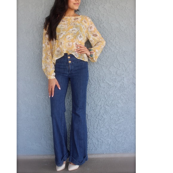 Rich & Skinny 70s Inspired Jeans *blouse available