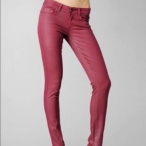 Paige metallic verdugo legging.
