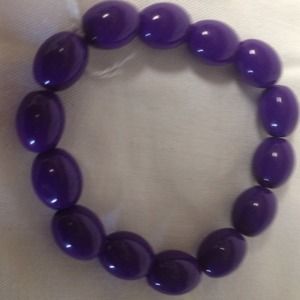 Purple Bead Bracelet