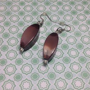 Large Tube Bead Earrings