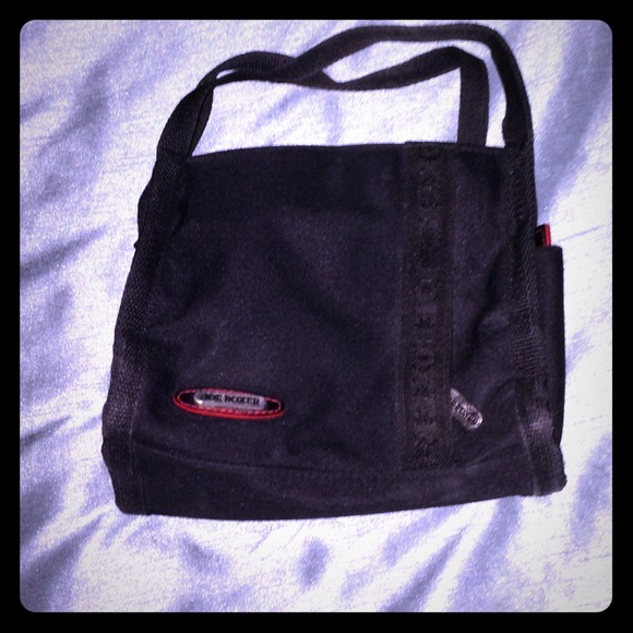 Small black Joe Boxer purse