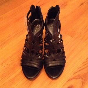 Jessica Simpson black heels. Brand new