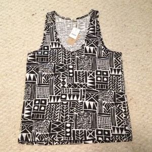 Sold❌❌❌ Jcrew Aztec tank