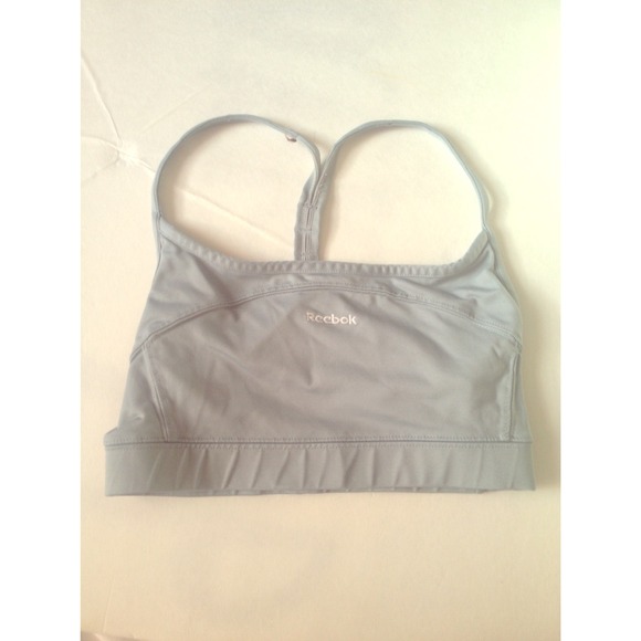 Sold in bundle // Gray blue sports bra