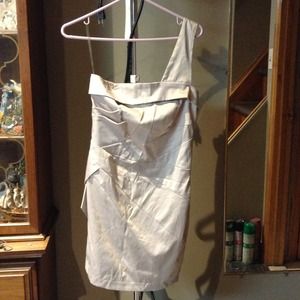 Brand new one shoulder dress