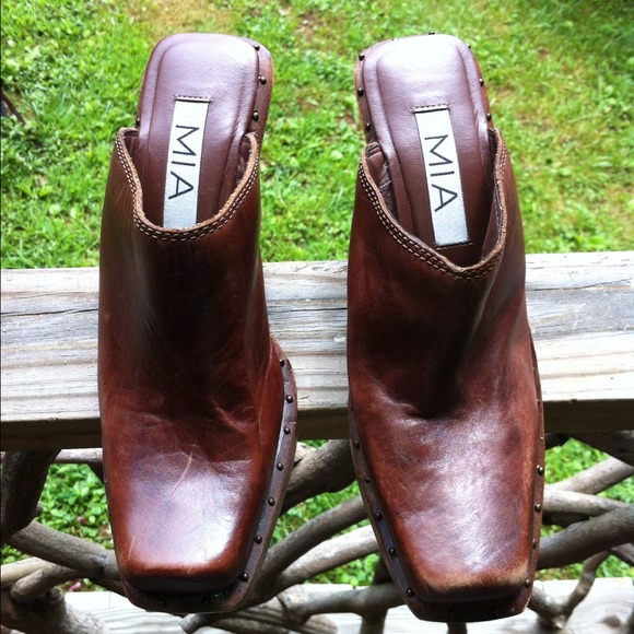 MIA slip on wedges