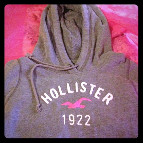 Grey Hollister sweater