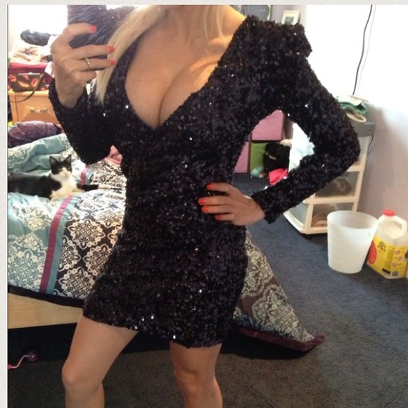 Beautiful sequin vintage style dress