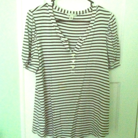 ❌Sold❌Banana Republic Striped Blouse