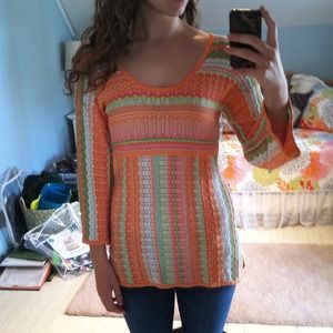 Sold! 🔴Bright Sigrid Olsen top