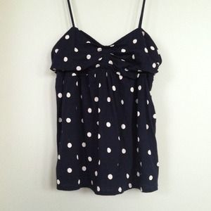 J. Crew Polka Dot Tank