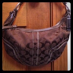 💯% Authentic Coach Small Hobo Purse