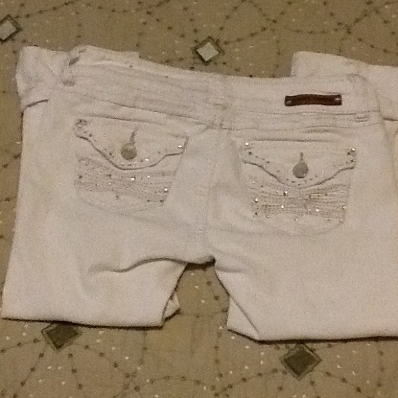 Ripped white jeans - Picture 3 of 4