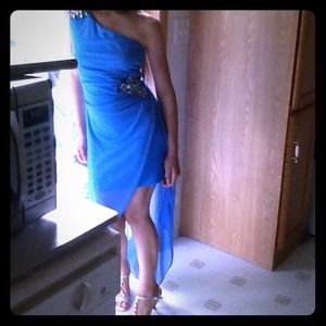 Blue prom  or pagant dress