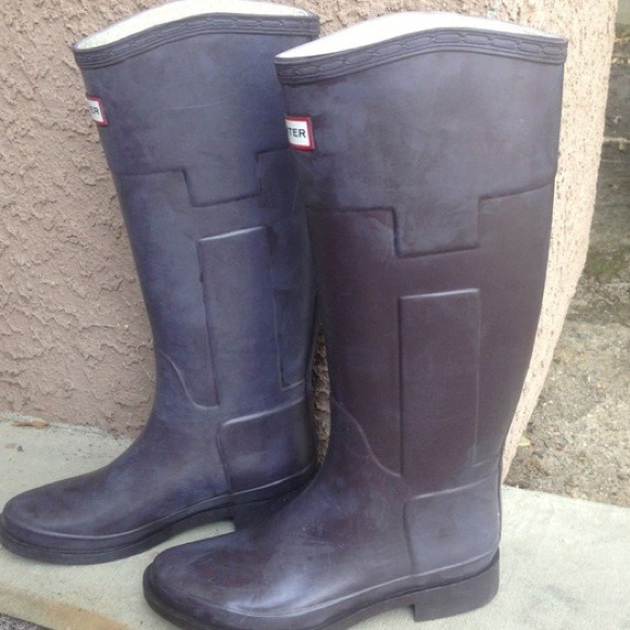 ‼️SOLD‼️ Hunter Boots Brown "Cait" - Picture 2 of 4