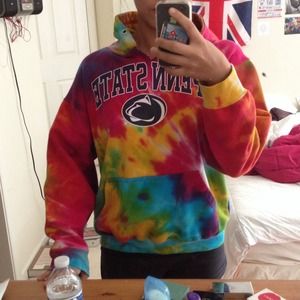 tie dye penn state sweatshirt