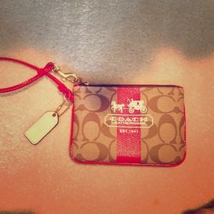 Coach wristlet