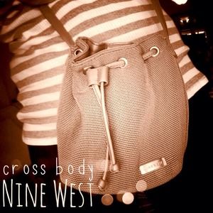 Nine West Taupe Cross body handbag