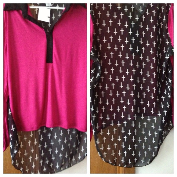 Violet shirt
