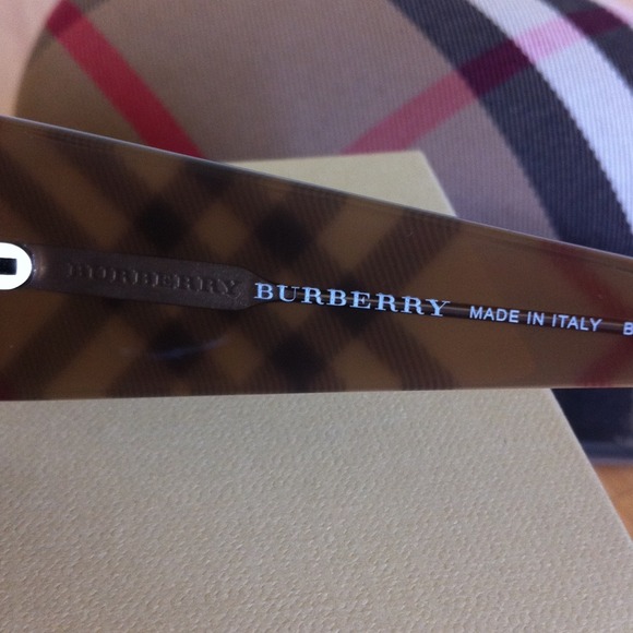 Burberry Acrylic Nova Check Sunglasses