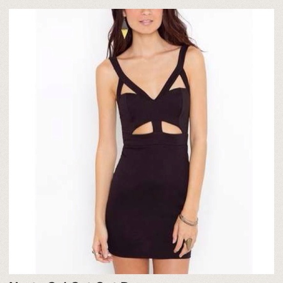 Nasty Gal Cut out Dress