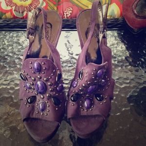 Carlos Santana beautiful High Heels( Worn once!