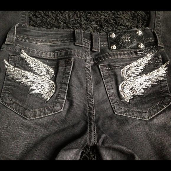Unique black miss Me's (:
