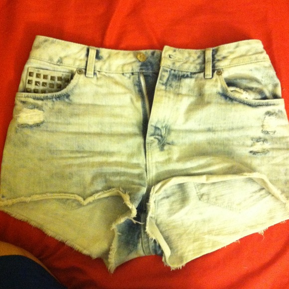 High waisted shorts