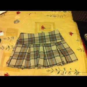 💥REDUCED💥 Blue plaid mini skirt