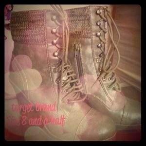 Target brand platform boots. Size 8.5