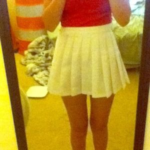 High waisted tens skirt