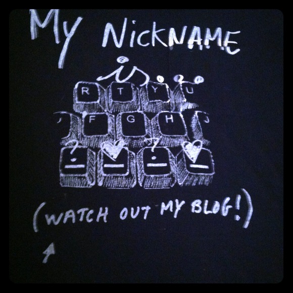 My Nickname Is... Tee - Picture 1 of 2