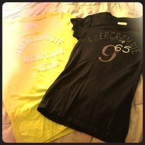 2 Abercrombie & Fitch shirts!