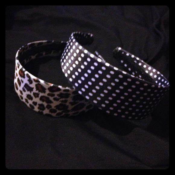 Set of 2 thick headbands