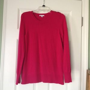 Hot pink sweater