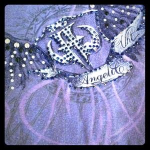 Studded Purple Top