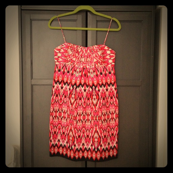 Donna Morgan Ikat Dress.